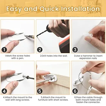 Booda Brand Furniture Anchors for Safety and Stability