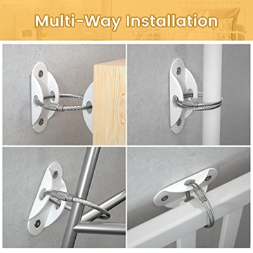 Booda Brand Furniture Anchors for Safety and Stability