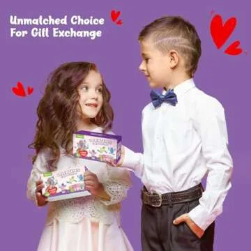 Feltom 28 PCS Chain Press Vent Spaceman - Valentines Cards for Kids Wacky Track Finger Fidget Sensory Stress Relief Toy - Valentine Exchange Prizes for Girls Boys School