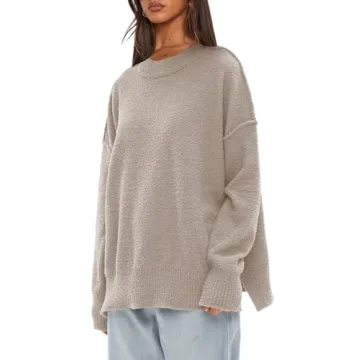 Darong Women's Soft Oversized Winter Sweater - Chic Comfort