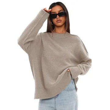 Darong Women's Soft Oversized Winter Sweater - Chic Comfort