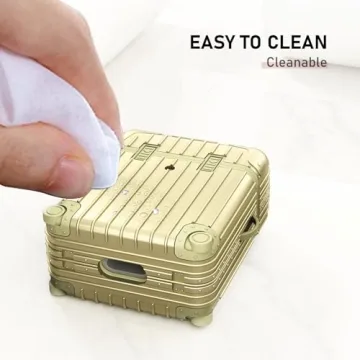 KOREDA AirPods Case Cover with Funny Suitcase Design