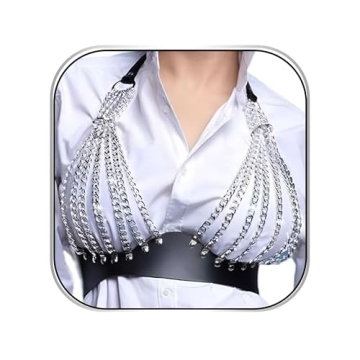 Bmirth Punk Leather Chain Tassel Body Chain Bikini Harness - Stylish Waist Chain Body Jewelry