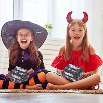 Halloween Squishies Toys - 6 Packs Gift Box Characters