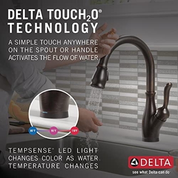 Delta Touch Kitchen Faucet - Oil-Rubbed Bronze Innovation