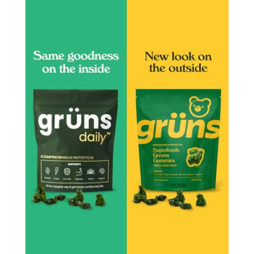 Delicious Grüns Super Greens Gummies for Everyday Wellness