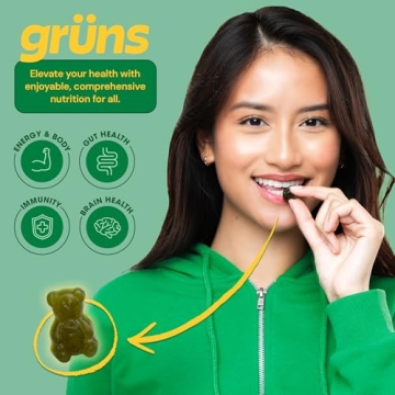 Delicious Grüns Super Greens Gummies for Everyday Wellness
