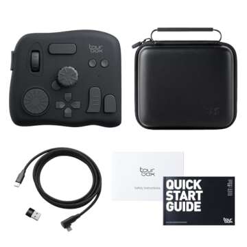 TourBox NEO, Custom Controller for Photo Video Editing, Color Grading, Ilustration, MacOS/Windows, P...