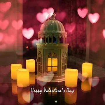 CANDLE CHOICE Flameless Votive Candles Set of 20 for Events