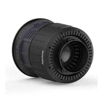 Aputure Fresnel 2X, Aputure Fresnel ii 2 Lens Mount for Aputure 300D Mark II Aputure 120D Mark 2 Aputure 300D Aputure 120D and Other Bowen-S Mount Continuous Lights, Including Pergear Soft Diffuser