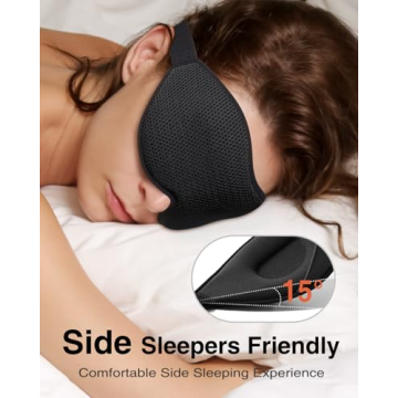 MABAO Sleep Mask for Side Sleepers with 3D Contours