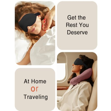 MABAO Sleep Mask for Side Sleepers with 3D Contours