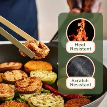 BambooMN 3.9" Mini Bamboo Disposable Tongs - Toast Tongs - 20 Pieces