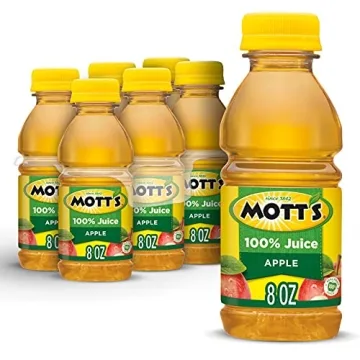 Mott's 100% Original Apple Juice 8oz Bottles, 6 Pack