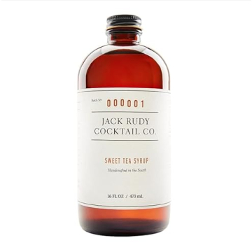 JACK RUDY COCKTAIL CO Sweet Tea Syrup, 17 fl oz | Home Creations |