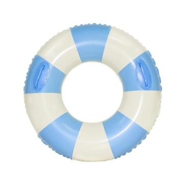 Large 35 Inch Swim Ring with Handles for Adults Kids