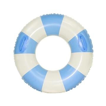 Large 35 Inch Swim Ring with Handles for Adults Kids