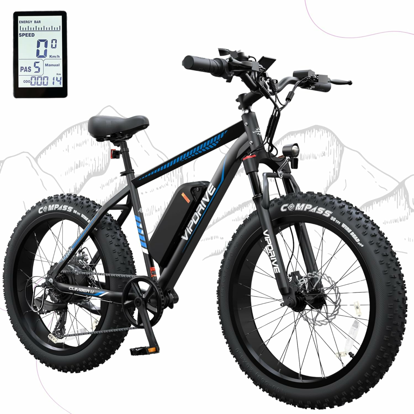 Powerful 500-700W Electric Bike for Adults