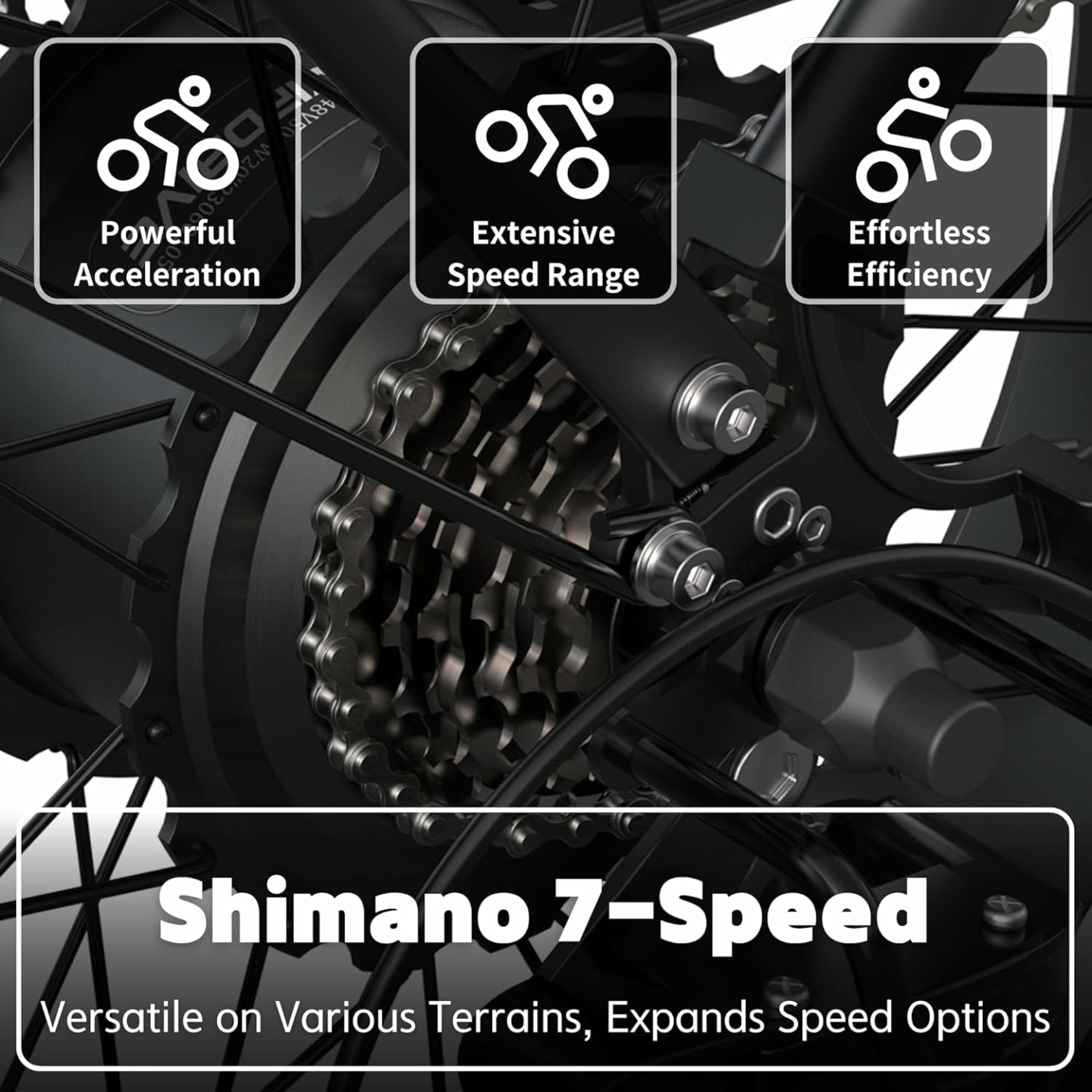 Powerful 500-700W Electric Bike for Adults