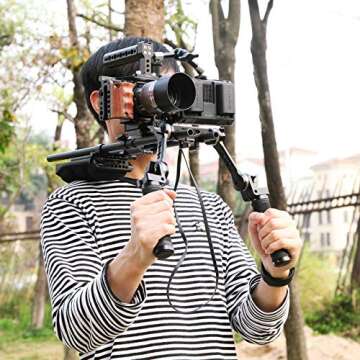 SmallRig A6500 Cage Kit with Wooden Grip for Sony Cameras