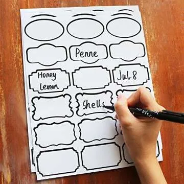 Stylish Nardo Visgo Clear Sticker Labels for All Your Needs