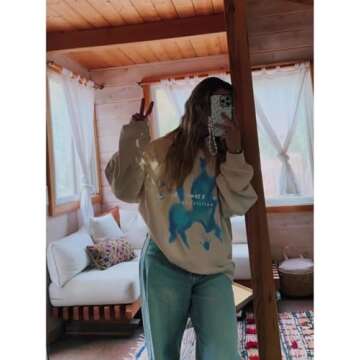 Aelfric Eden Mens Graphic Oversized Hoodie Print Streetwear Casual hoodies y2k Hooded Sweatshirt