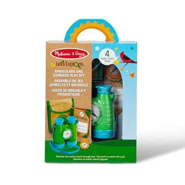 Melissa & Doug Let's Explore Binoculars & Compass Play Set