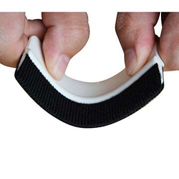 EHDIS Vinyl Scraper 4 inch Felt Squeegee for Vinyl,Window Tinting, Sign Marking, Film Installing,Decal Applicator Tool - Pack of 2-White