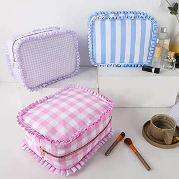 Stylish EMBRUNIOICE Makeup Bag for Travel & Organization