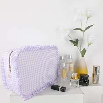 Stylish EMBRUNIOICE Makeup Bag for Travel & Organization