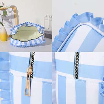 Stylish EMBRUNIOICE Makeup Bag for Travel & Organization