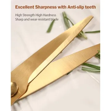 Stylish and Durable Kitchen Scissors for Culinary Enthusiasts
