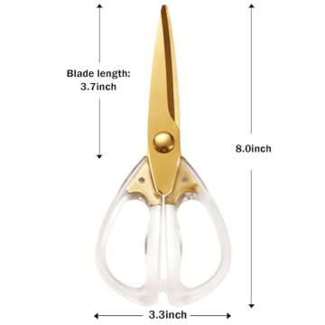 Stylish and Durable Kitchen Scissors for Culinary Enthusiasts