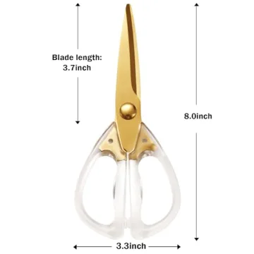 Stylish and Durable Kitchen Scissors for Culinary Enthusiasts