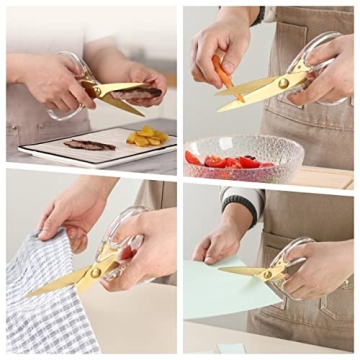 Stylish and Durable Kitchen Scissors for Culinary Enthusiasts