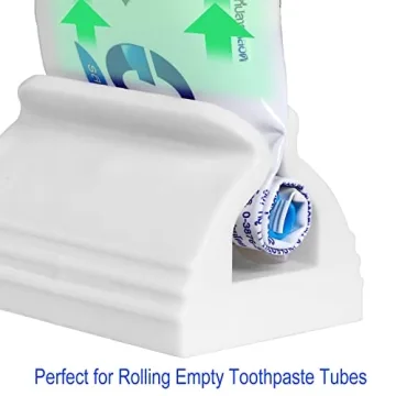 IDM-UTSL Toothpaste Squeezer Set of 4 Tube Roller Dispenser