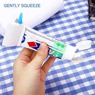 IDM-UTSL Toothpaste Squeezer Set of 4 Tube Roller Dispenser