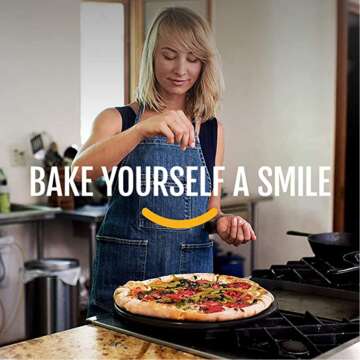 Pizza Stone for Oven & Grill - Perfect Crispy Pizzas