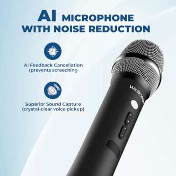 Professional Bluetooth Microphone with Noise Cancellation