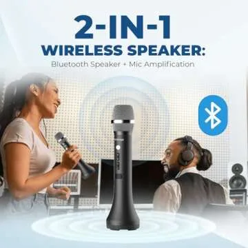 Professional Bluetooth Microphone with Noise Cancellation