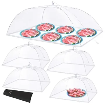 Anpro Food Cover, Food Tent, Pop-up Food Nets, Mesh Food Covers for Outside,Picnic Accessories, Food...