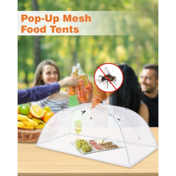 Anpro Food Covers - Durable, Collapsible Food Protection