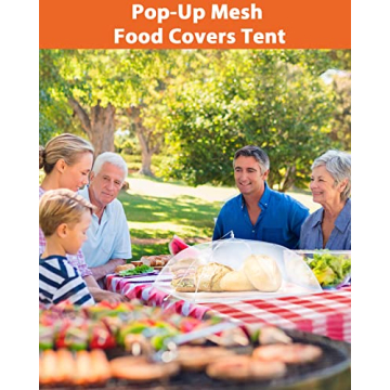 Anpro Food Covers - Durable, Collapsible Food Protection