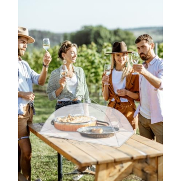 Anpro Food Covers - Durable, Collapsible Food Protection