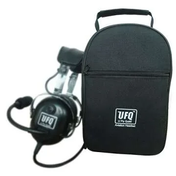 UFQ A28 ANR Aviation Headset with MP3 Input & High-Quality Sound