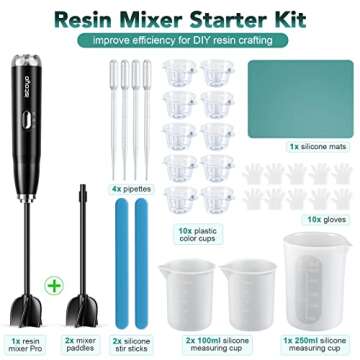 ISTOYO Resin Mixer with Mixer Stand