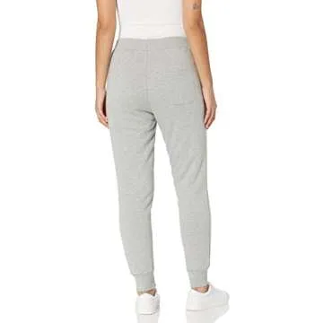 Yeokou Women's Sherpa Lined Athletic Jogger Fleece Pants - Light Grey Size M