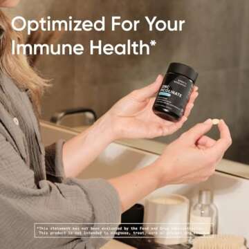 Sports Research Zinc Picolinate 50mg - Immune Support Supplement