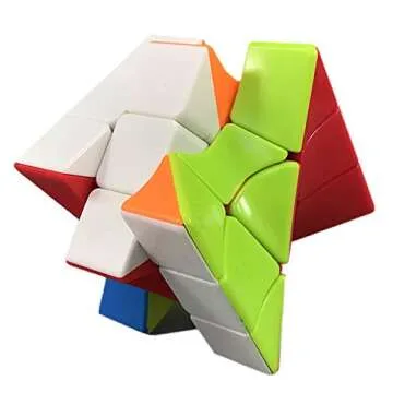 Buy Cube Twist 3x3 Stickerless Speed Cube for All Ages