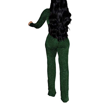 HannahZone Sparkly Jumpsuit Elegant Clubwear for Women